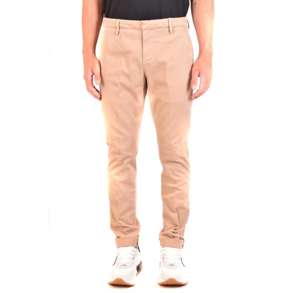 Dondup Slim Fit Chinos Men Beige Pants
